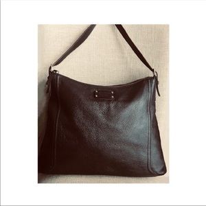 Kate Spade dark brown hobo